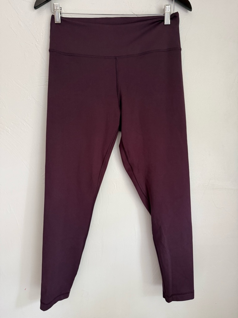 Balance Collection Plum High Rise Cropped Capri Leggings XL